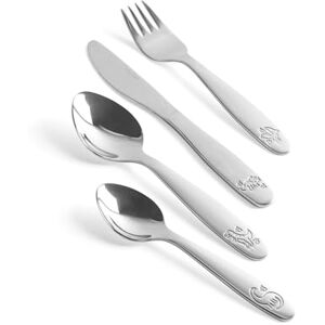 Salter 12-delige Kinderbestekset Dinosaurussen 3 x Dinermes, 3 x Diner Vork, 3 x Dessertlepel, 3 x Theelepel, Roestvrij Staal, Vaatwasmachinebestendig, Geperst Patroon, Peuter Bestek, Zilver Salter 12-delige Kinderbestekset Dinosaurussen 3 x Dinermes, 3 x Diner Vork, 3 x Dessertlepel, 3 x Theelepel, Roestvrij Staal, Vaatwasmachinebestendig, Geperst Patroon, Peuter Bestek, Zilver