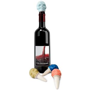 VB VIN BOUQUET Vin Bouquet FIT 437 keramische schedeldop voor fles origineel design wijndecoratie feest VB VIN BOUQUET Vin Bouquet FIT 437 keramische schedeldop voor fles origineel design wijndecoratie feest