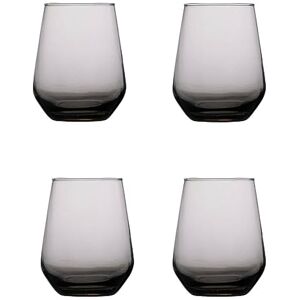alpina Set van 4 vintage retro rookglazen, 450 ml, gerookt. alpina Set van 4 vintage retro rookglazen, 450 ml, gerookt.