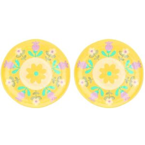 THUN Florianne Primavera platte borden, melamine, 2 stuks THUN Florianne Primavera platte borden, melamine, 2 stuks