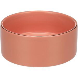 Flamingo EET- EN DRINKPOT ERAM ROND ROZE 16x6,5CM 800ML Flamingo EET- EN DRINKPOT ERAM ROND ROZE 16x6,5CM 800ML