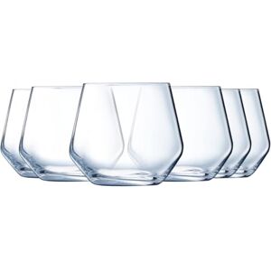 Luminarc Vinetis collectie 6 lage glazen 36 cl Modern en elegant design Gemaakt in Frankrijk Versterkte verpakking Luminarc Vinetis collectie 6 lage glazen 36 cl Modern en elegant design Gemaakt in Frankrijk Versterkte verpakking