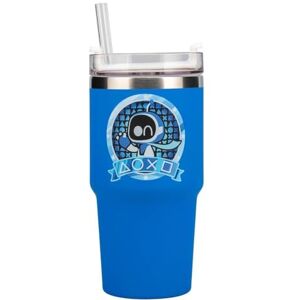 Paladone Astro Bot Gamer Cup 600ml (20oz) geïsoleerde reisbeker met meervoudig deksel en soft-touch afwerking, houdt dranken warm of koud, herbruikbare waterfles voor gamers en reizen Paladone Astro Bot Gamer Cup 600ml (20oz) geïsoleerde reisbeker met meervoudig deksel en soft-touch afwerking, houdt dranken warm of koud, herbruikbare waterfles voor gamers en reizen