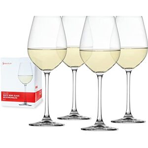 Spiegelau 4-delige set witte wijnglazen, wijnglazen, kristalglas, 465 ml, Salute, 4720172 Spiegelau 4-delige set witte wijnglazen, wijnglazen, kristalglas, 465 ml, Salute, 4720172