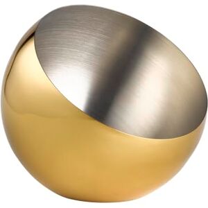 APS 40775 schaal SPHERE, Ø 24 cm, hoogte 21 cm, 2 liter, roestvrij staal, goud-look APS 40775 schaal SPHERE, Ø 24 cm, hoogte 21 cm, 2 liter, roestvrij staal, goud-look