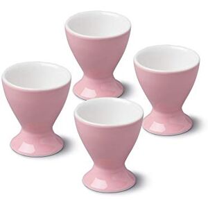 WM Bartleet & Sons - Eierbekers van porselein - Roze - Set van 4 - Eierbekers WM Bartleet & Sons - Eierbekers van porselein - Roze - Set van 4 - Eierbekers