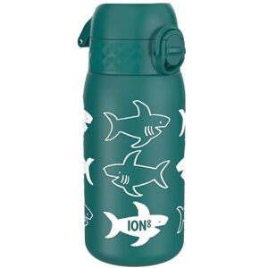 Ion8 Geïsoleerde Stalen Waterfles, 320 ml/11 oz, Lekvrij, Makkelijk te Openen, Veilige Sluiting, Vaatwasserbestendig, Draaghandvat, Hygiënische Flip Cover, Reliëfprint, Ontwerp Drinkfles, Haaien Ion8 Geïsoleerde Stalen Waterfles, 320 ml/11 oz, Lekvrij, Makkelijk te Openen, Veilige Sluiting, Vaatwasserbestendig, Draaghandvat, Hygiënische Flip Cover, Reliëfprint, Ontwerp Drinkfles, Haaien