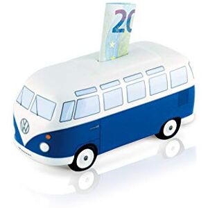 BRISA VW Collection Volkswagen T1 Bus Transporter Spaarpot Keramiek (1:22) Klassiek/Blauw BRISA VW Collection Volkswagen T1 Bus Transporter Spaarpot Keramiek (1:22) Klassiek/Blauw