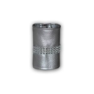 Pour Sasha by Nath Déco 272334-18 servetringen, kunstleer, PVC/polyester/polyurethaan, zilverkleurig, 10 x 15 x 10 cm, 6 stuks Pour Sasha by Nath Déco 272334-18 servetringen, kunstleer, PVC/polyester/polyurethaan, zilverkleurig, 10 x 15 x 10 cm, 6 stuks