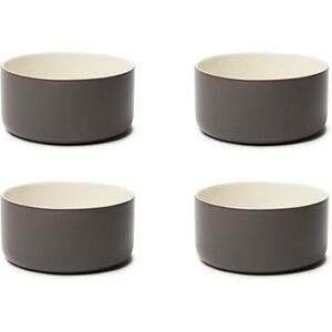 Excelsa Nordic Trendy Set van 4 keramische kommen, taupe, 450 ml Excelsa Nordic Trendy Set van 4 keramische kommen, taupe, 450 ml