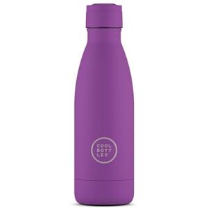 Cool Bottles Stainless Steel Water Bottle 350 ml Vivid Violet 23,5 x 7 cm Luchtdichte Thermische Fles Koude dranken 36 uur en warme dranken 18 uur Triple-Cool Technologie BPA Vrij Cool Bottles Stainless Steel Water Bottle 350 ml Vivid Violet 23,5 x 7 cm Luchtdichte Thermische Fles Koude dranken 36 uur en warme dranken 18 uur Triple-Cool Technologie BPA Vrij