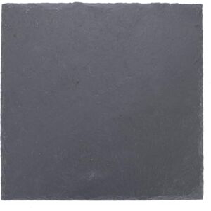 GLOREX 6 2013 123 Onderzetter van leisteen, vierkante leisteenplaat ca. 25 x 25 x 0,4 cm, voor decoreren, opplakken of labelen GLOREX 6 2013 123 Onderzetter van leisteen, vierkante leisteenplaat ca. 25 x 25 x 0,4 cm, voor decoreren, opplakken of labelen