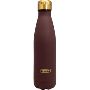 NERTHUS FIH 1528 dubbelwandige thermofles roestvrij staal 500 ml ideaal voor sport bergen werk NERTHUS FIH 1528 dubbelwandige thermofles roestvrij staal 500 ml ideaal voor sport bergen werk