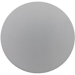 Boweain Onderzetters van leer, ronde onderzetters, wasbaar, decoratieve onderzetters voor thuis, kantoor, bar en restaurant, lichtgrijs Boweain Onderzetters van leer, ronde onderzetters, wasbaar, decoratieve onderzetters voor thuis, kantoor, bar en restaurant, lichtgrijs