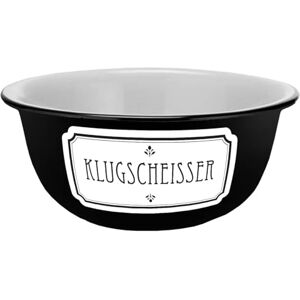 Gedalabels Mueslischaal Klugscheisser emaille-look 600 ml Gedalabels Mueslischaal Klugscheisser emaille-look 600 ml