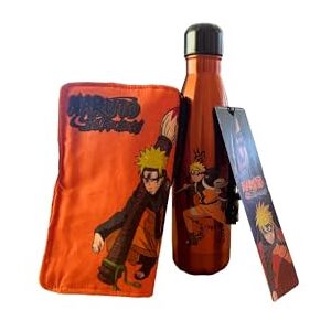 HÔMADICT Homadict Naruto thermosfles + Manga-bescherming Decoratieve doos in Manga-stijl Officiële licentie HÔMADICT Homadict Naruto thermosfles + Manga-bescherming Decoratieve doos in Manga-stijl Officiële licentie