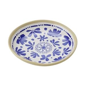 APS 85443 Bord FLORYN melamine blauw/wit-beige, Ø 15,5 cm APS 85443 Bord FLORYN melamine blauw/wit-beige, Ø 15,5 cm
