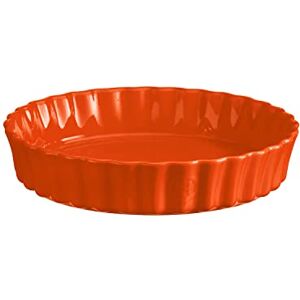 Emile Henry EH766028 taartplateau met quiche, 28 cm, Toscane keramiek Emile Henry EH766028 taartplateau met quiche, 28 cm, Toscane keramiek