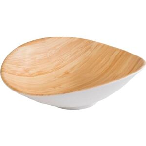 APS 84816 schaal "BAMBOO", wit/beige, melamine, 0,2 l, 15,5 cm x 17,5 cm x 5,5 cm APS 84816 schaal "BAMBOO", wit/beige, melamine, 0,2 l, 15,5 cm x 17,5 cm x 5,5 cm
