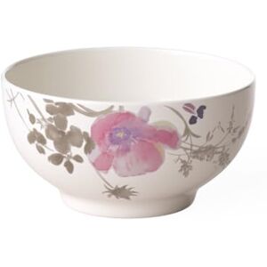 Villeroy & Boch Villeroy en Boch Mariefleur Gris Basic kom, premium porselein, wit/kleurrijk Villeroy & Boch Villeroy en Boch Mariefleur Gris Basic kom, premium porselein, wit/kleurrijk