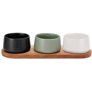 Cosy & Trendy Dela Apero 4-delige set – servIce dienblad 32 x 10,5 cm + 3 x kom D 9,5 x 5,5 cm Cosy & Trendy Dela Apero 4-delige set – servIce dienblad 32 x 10,5 cm + 3 x kom D 9,5 x 5,5 cm