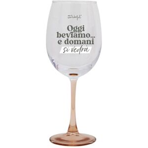 Mr. Wonderful Wijnglas Vandaag drinken we ... en morgen zult u zien Wijnglas met boodschap Van glas Inhoud: 47 cl Mr. Wonderful Wijnglas Vandaag drinken we ... en morgen zult u zien Wijnglas met boodschap Van glas Inhoud: 47 cl