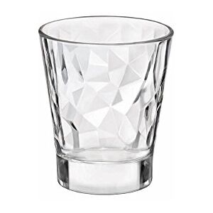 Bormioli Rocco 350238 Diamond transparant borrelglas, shotglas, stamper, 80 ml, glas, transparant, 6 stuks Bormioli Rocco 350238 Diamond transparant borrelglas, shotglas, stamper, 80 ml, glas, transparant, 6 stuks