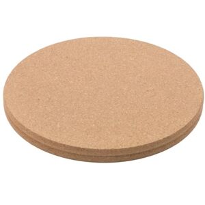 Metaltex Onderzetters van kurk, 2-delige set, 20 cm, natuurlijke bescherming voor tafel, toonbank, oppervlakken Metaltex Onderzetters van kurk, 2-delige set, 20 cm, natuurlijke bescherming voor tafel, toonbank, oppervlakken