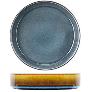 Cosy & Trendy Diep bord Quintana, blauw-porselein, D19,5 cm, 3 stuks Cosy & Trendy Diep bord Quintana, blauw-porselein, D19,5 cm, 3 stuks
