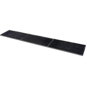 Beaumont 3629 Zwarte Rubber Bar Mat 15x30cm Beaumont 3629 Zwarte Rubber Bar Mat 15x30cm