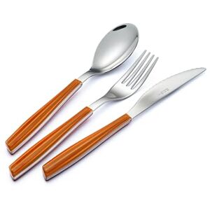 Mcties EME POSATERIE AETS18WA/1235 bestek, roestvrij staal 18/0, methacrylaat, ABS Mcties EME POSATERIE AETS18WA/1235 bestek, roestvrij staal 18/0, methacrylaat, ABS