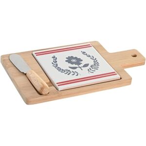 AlexandreHouse Aperitief dienblad set 3 Bambu 21,5 x 11,8 x 1,5 blauw rood AlexandreHouse Aperitief dienblad set 3 Bambu 21,5 x 11,8 x 1,5 blauw rood