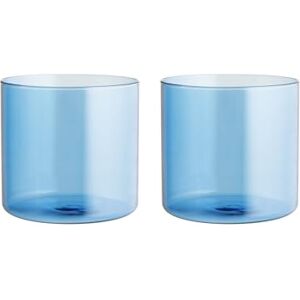 H&h Lichtblauwe Borosilicaatglazen - Glazen H&h Lichtblauwe Borosilicaatglazen - Glazen