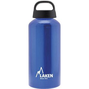 LAKEN Klassieke aluminium fles, 0,60 l, perfect voor sport, fitnessstudio en outdoor-avonturen, herbruikbaar en recyclebaar voor berg, camping, fiets en school LAKEN Klassieke aluminium fles, 0,60 l, perfect voor sport, fitnessstudio en outdoor-avonturen, herbruikbaar en recyclebaar voor berg, camping, fiets en school
