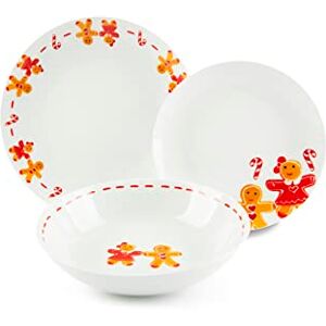 Excelsa Gingerbread Servies - Platte, Soep & Fruitborden Excelsa Gingerbread Servies - Platte, Soep & Fruitborden