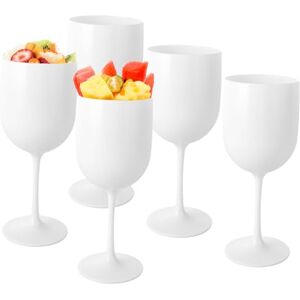 ASelected 5 stuks plastic wijnglazen, 450 ml, wijnglazen, kunststof glazen, champagneglazen, plastic voor evenementen, feesten, picknick, camping ASelected 5 stuks plastic wijnglazen, 450 ml, wijnglazen, kunststof glazen, champagneglazen, plastic voor evenementen, feesten, picknick, camping