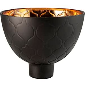 H&H Cup van glas metallic goud 13 x 21 cm H&H Cup van glas metallic goud 13 x 21 cm