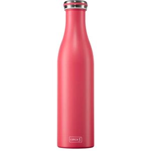 Lurch 240968 thermosfles/thermosfles voor warme en koude dranken van dubbelwandig roestvrij staal 0,75 l, roze Lurch 240968 thermosfles/thermosfles voor warme en koude dranken van dubbelwandig roestvrij staal 0,75 l, roze