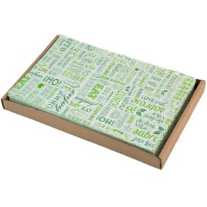 Hostelnovo 500 stuks, vetafstotend, kraftwit, 30 x 20 cm, hamburgers, kebab, aardappelchips, sandwich, gewaxte levensmiddelen, parole, groen Hostelnovo 500 stuks, vetafstotend, kraftwit, 30 x 20 cm, hamburgers, kebab, aardappelchips, sandwich, gewaxte levensmiddelen, parole, groen