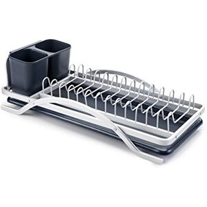 IBILI 720700 afdruiprooster voor borden en bestek, kunststof + aluminium, zilver, 16 x 5 x 7 cm IBILI 720700 afdruiprooster voor borden en bestek, kunststof + aluminium, zilver, 16 x 5 x 7 cm