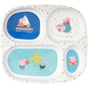 PEPPA PIG (PEQ06) PEPPA PIG dienblad met 4 vakken PEPPA PIG (PEQ06) PEPPA PIG dienblad met 4 vakken