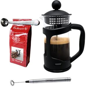NERTHUS FIH 1126 set Franse pers 800 ml melkopschuimer en koffietang NERTHUS FIH 1126 set Franse pers 800 ml melkopschuimer en koffietang