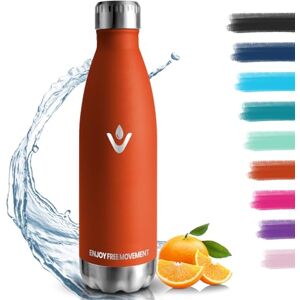 HoneyHolly Thermosfles, 500 ml, roestvrij staal, dubbelwandige isolatie, lekvrij, sportfles, thermosfles voor kinderen, sport, houdt 12 uur warm, 24 uur koud HoneyHolly Thermosfles, 500 ml, roestvrij staal, dubbelwandige isolatie, lekvrij, sportfles, thermosfles voor kinderen, sport, houdt 12 uur warm, 24 uur koud