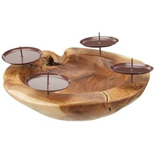 Trendy-Home24 Trendy-Home Colombo Ø 25 cm schaal bruin Trendy-Home24 Trendy-Home Colombo Ø 25 cm schaal bruin