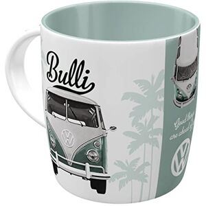 ART 43033 Retro koffiebeker Volkswagen VW Bulli Good Things are aheay of you, grote licentiemok met leuk T1 motief, cadeau-idee voor vintage-liefhebbers, 330 ml ART 43033 Retro koffiebeker Volkswagen VW Bulli Good Things are aheay of you, grote licentiemok met leuk T1 motief, cadeau-idee voor vintage-liefhebbers, 330 ml
