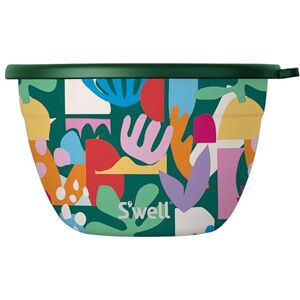 S'well Roestvrijstalen Saladebak, 1,9L, Met Specerijenbakje en Organizer S'well Roestvrijstalen Saladebak, 1,9L, Met Specerijenbakje en Organizer