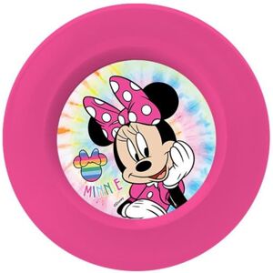 ALBRI Minnie Mouse platte borden van polypropyleen in levensmiddelenkwaliteit, milieuvriendelijk, praktisch, veilig en onbreekbaar ALBRI Minnie Mouse platte borden van polypropyleen in levensmiddelenkwaliteit, milieuvriendelijk, praktisch, veilig en onbreekbaar