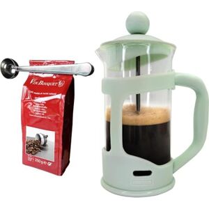 NERTHUS FIH 1147 set Franse pers 350 ml groen lepel en koffietang NERTHUS FIH 1147 set Franse pers 350 ml groen lepel en koffietang
