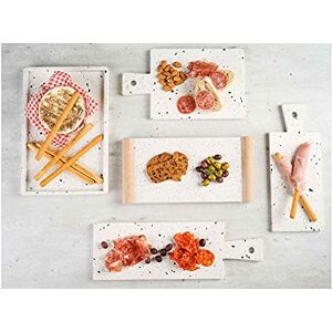 Cosy & Trendy COSY TRENDY Terrazzo Tray 29x17cm Rechthoek Wit Cosy & Trendy COSY TRENDY Terrazzo Tray 29x17cm Rechthoek Wit