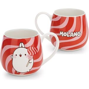 NICI 62795 Molang tas met lolly, 400 ml, 8 x 9 cm, met banderol, rood, hoogwaardige porseleinen mok, liefdevol vormgegeven, schattig accessoire voor keuken, kantoor en thuis, schattige cadeautip NICI 62795 Molang tas met lolly, 400 ml, 8 x 9 cm, met banderol, rood, hoogwaardige porseleinen mok, liefdevol vormgegeven, schattig accessoire voor keuken, kantoor en thuis, schattige cadeautip